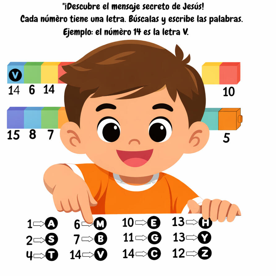 actividad educativa para niños del libro cristiano infantil La Resurrección